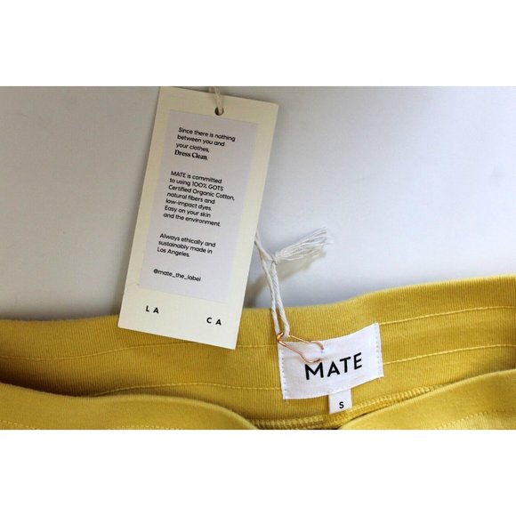 MATE the Label Yellow Wide-Leg Pants - Picture 5 of 6